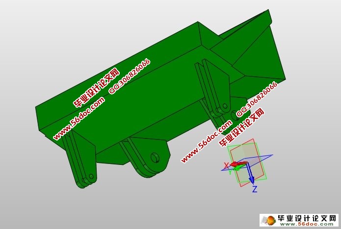 装载机玩具铲斗注塑模具设计(含CAD图,PROE三维图)