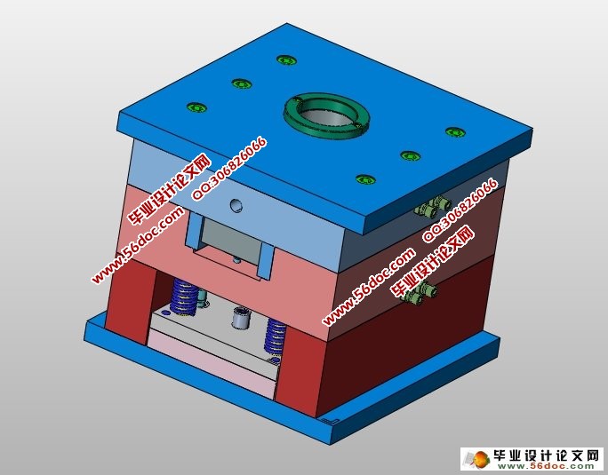 装载机玩具铲斗注塑模具设计(含CAD图,PROE三维图)