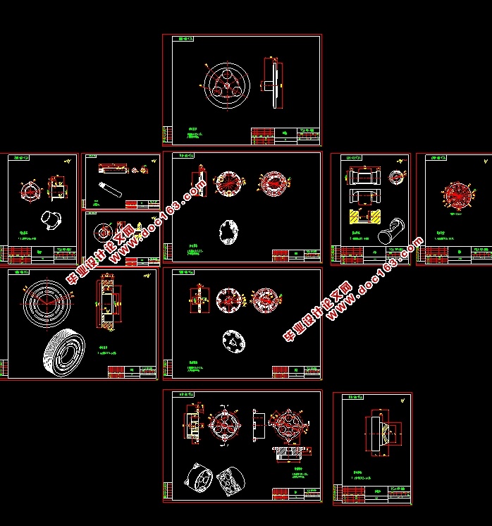 ˫бʽյѹ(CADװͼ,IGS,SolidWorksάͼ)