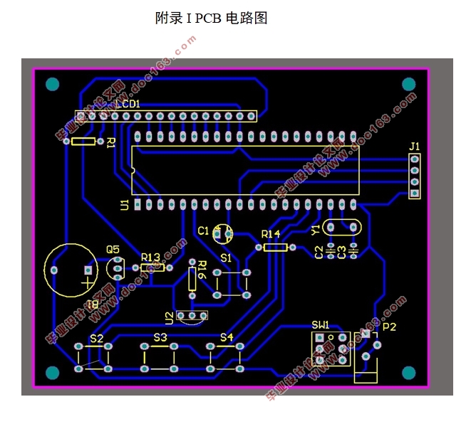 ڵƬAT89C51¶ȼϵͳ(·ͼ,PCBͼ,Ԫ嵥)