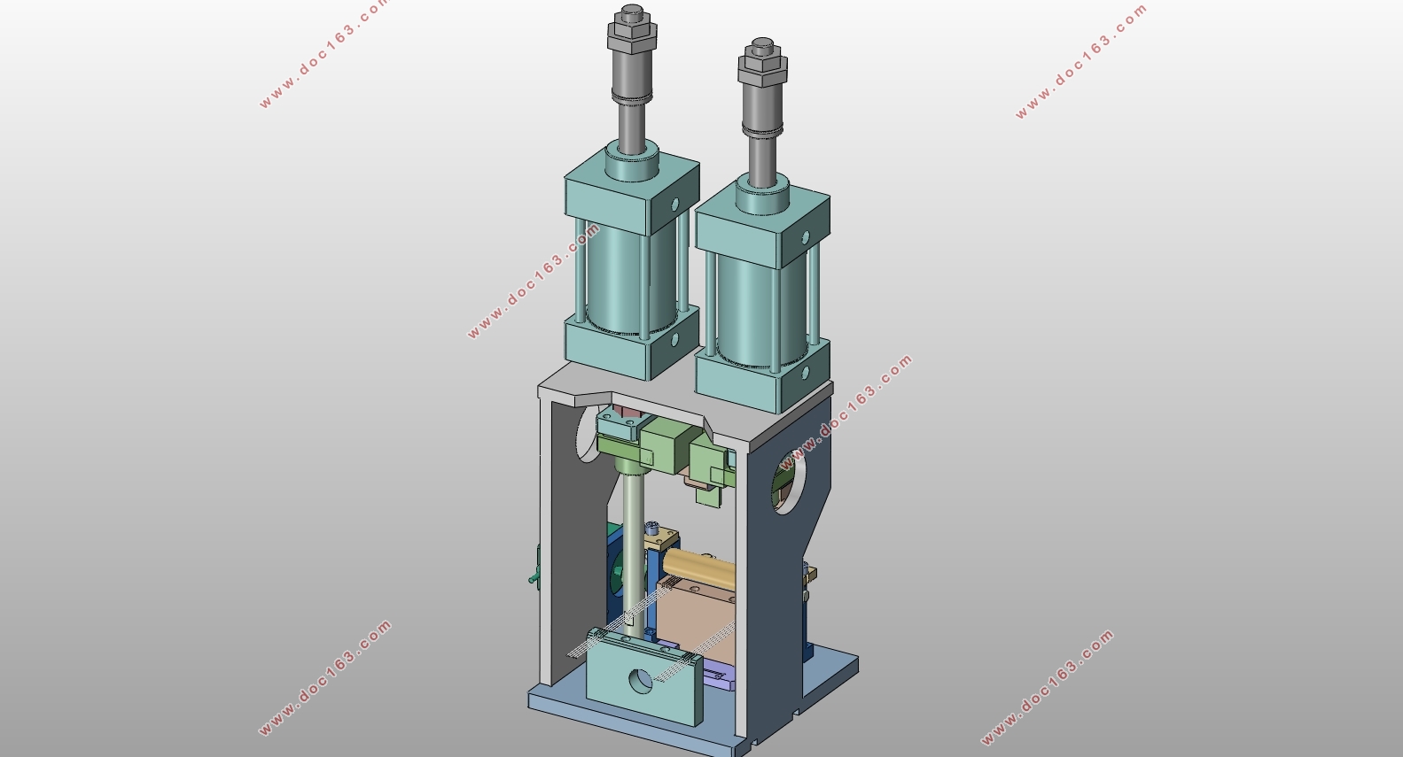 ҽø˫ͨԶл(CADͼװͼ,SolidWorksάͼ)