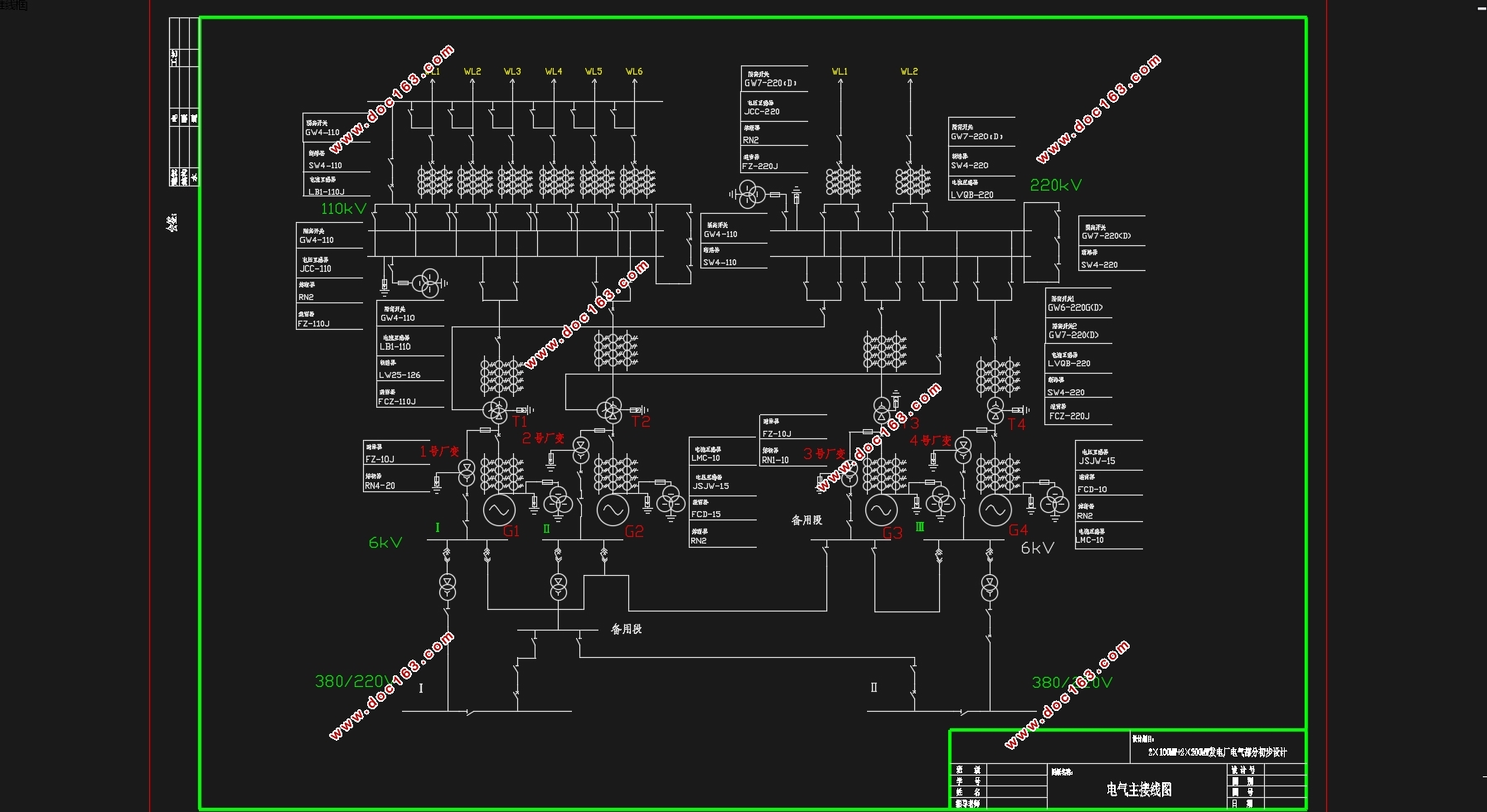 2×100MW+2×200MW糧(糧)ֳ(CADͼ)