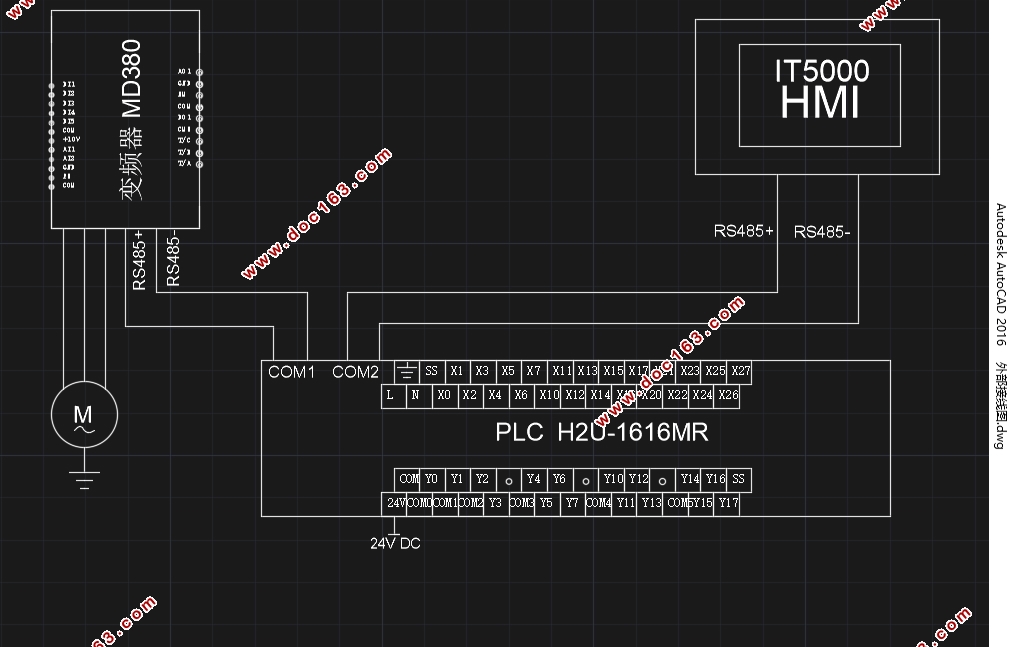 ɴ΢ϵͳ(CADԭͼ,PLC,HMI̬)