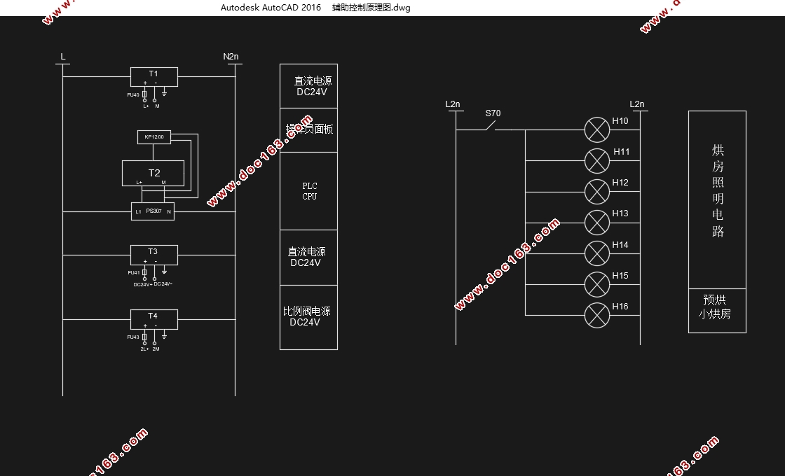 ɴͲ¶ȿϵͳ(CADԭͼ,PLC,HMI)